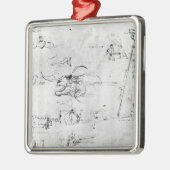 Weaponry design, fol. 40v-a metalen ornament (Links)