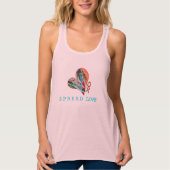 Wear Your Love tank with mantra - Spread Love (Voorkant)