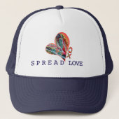 Wear Your Love trucker hat - Spread Love Pet (Voorkant)