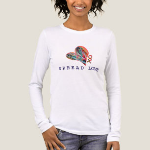 Wear Your Love truckerhoed - Verspreid Liefde Tri-Blend Shirt