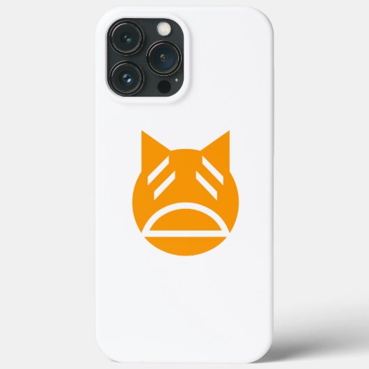 Weary Emoji Cat Case-Mate iPhone Case (Achterkant)