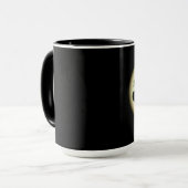 Weary Willie Triste Clown - Black 15 Oz Mug (Devant gauche)