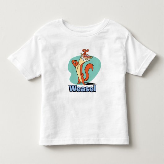 Weasel Proud Character Graphic Kinder Shirts (Voorkant)