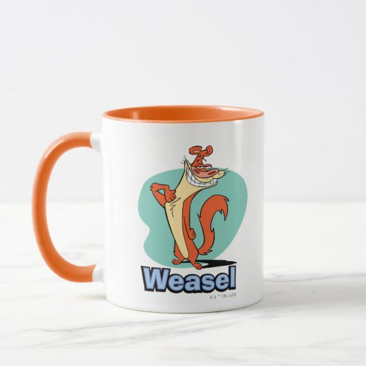 Weasel Proud Character Graphic Mok (Links)