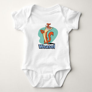 Weasel Proud Character Graphic Romper