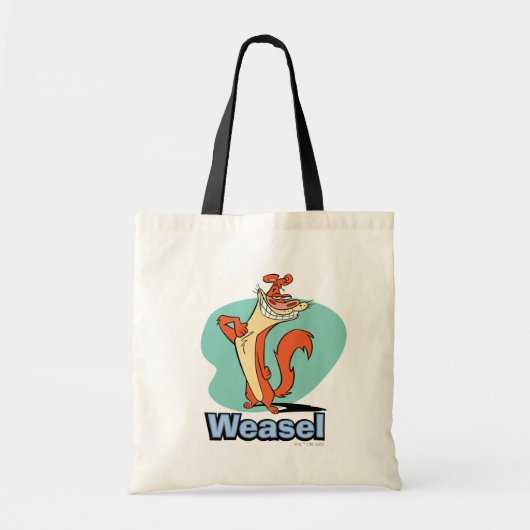 Weasel Proud Character Graphic Tote Bag (Voorkant)