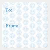 Weasel Snowflake Sticker (Devant)