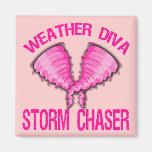 Weather Diva Storm Chaser Magneet