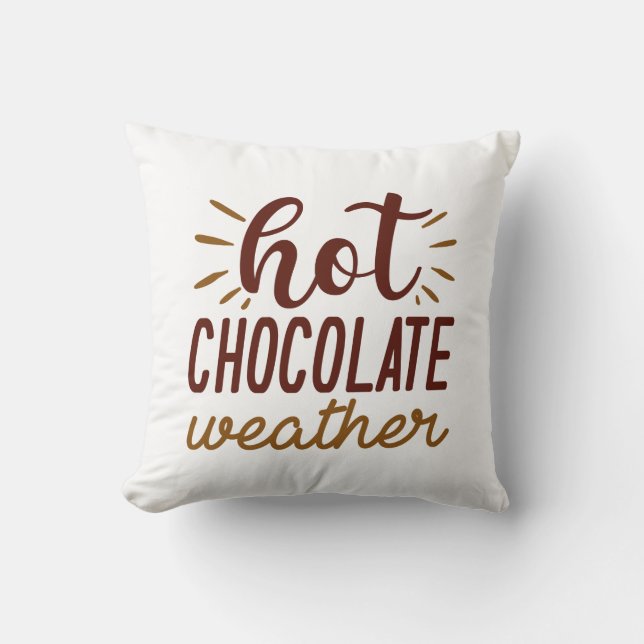 Weather met warme chocolade kussen (Voorkant)
