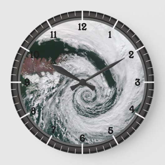Weather Spiral Large Clock Grote Klok (Voorkant)
