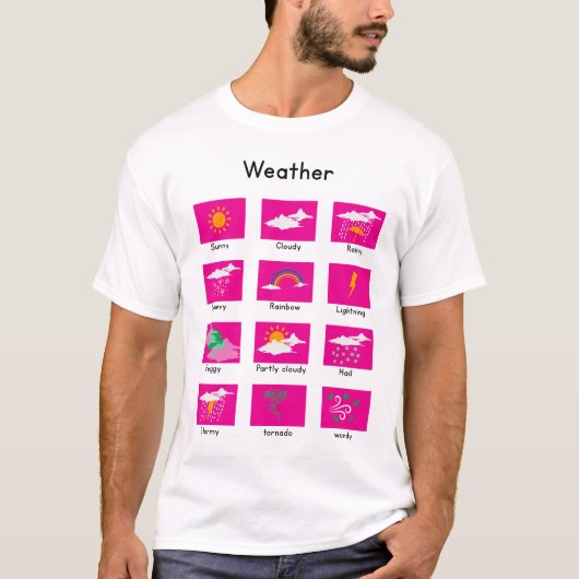 Weather T-shirt (Voorkant)