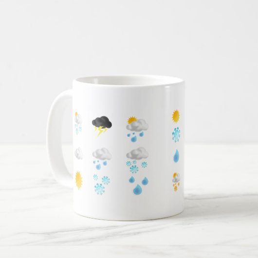 Weather Watcher Koffiemok (Voorkant links)