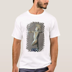 Weatherbestelwagen in de vorm van een Amerikaans I T-shirt
