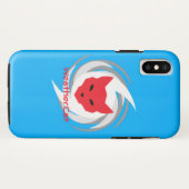 WeatherCat Logo telefoonhoesje Case-Mate iPhone Case (Achterkant (horizontaal))