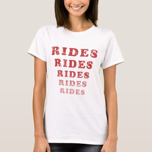 Weathered Adventuerrides T-shirt (Voorkant)