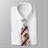 Weathered  California State Flag Stropdas (Gebonden)