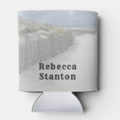 Weathered Fence Dunes Cape Cod Reunion Blikjeskoeler (Achterkant)