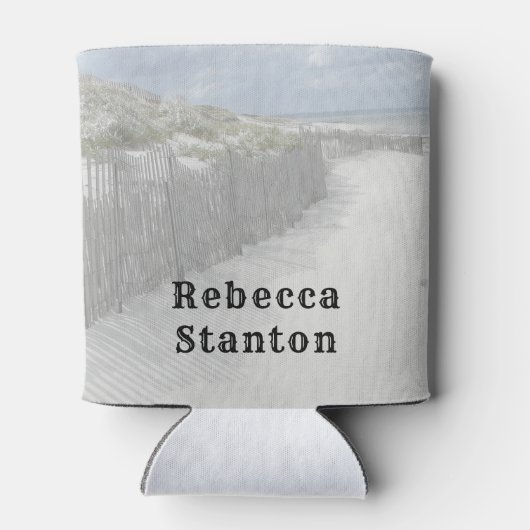 Weathered Fence Dunes Cape Cod Reunion Blikjeskoeler (Achterkant)