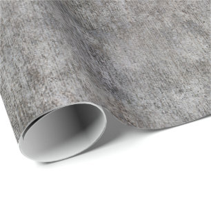 Weathered Gray Cement Sidewalk Cadeaupapier