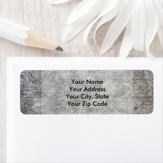 Weathered Gray Cement Sidewalk Etiket (Insitu)