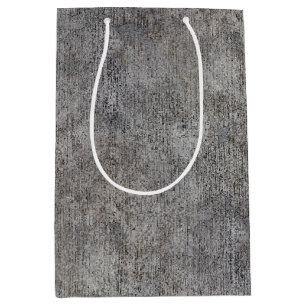 Weathered Gray Cement Sidewalk Medium Cadeauzakje