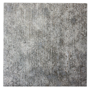 Weathered Gray Cement Sidewalk Tegeltje