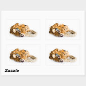 Weathered hanglock rechthoekige sticker (Vel)