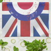 Weathered Mod Target on zijde effect Union Jack Theedoek (Gevouwen)