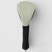 Weathered Neutral Sage Plaid Golfheadcover (Voorkant)