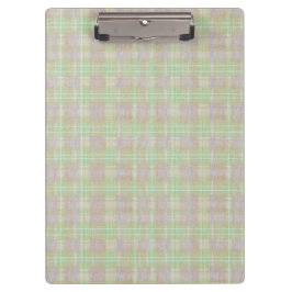 Weathered Neutral Sage Plaid Klembord
