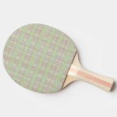 Weathered Neutral Sage Plaid Tafeltennisbatje (Zijkant)
