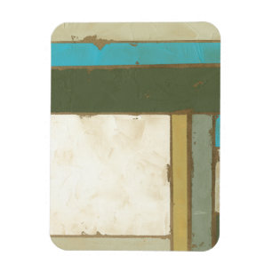 Weathered Panel Paining by Jennifer Goldberger Magneet