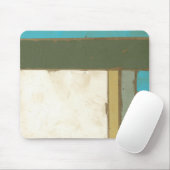 Weathered Panel Paining by Jennifer Goldberger Muismat (Met muis)