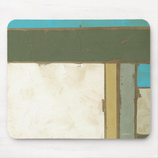Weathered Panel Paining by Jennifer Goldberger Muismat (Voorkant)
