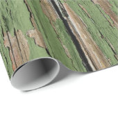 Weathered Peeling Paint op Houden Boards Cadeaupapier (Rol Hoek)