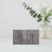 Weathered Power Pole met Stapels en Nail Visitekaartje (Staand voorkant)