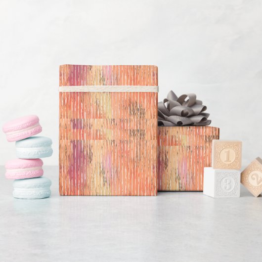 Weathered Reed Blind matte wrapting papier (Baby Shower)