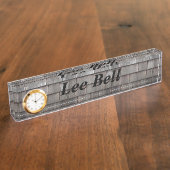 Weathered Shingles Naambordje (Zijkant)