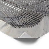 Weathered strandhek en oceaanstrand poster (Hoek)