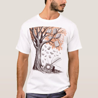 Weathered Wisdom Woodcut T-shirt