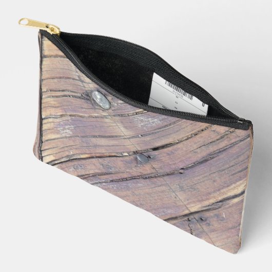 Weathered Wood Rough Textured Deck Etui (Open)