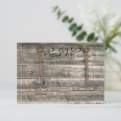 Weathered Wood RSVP (Staand voorkant)