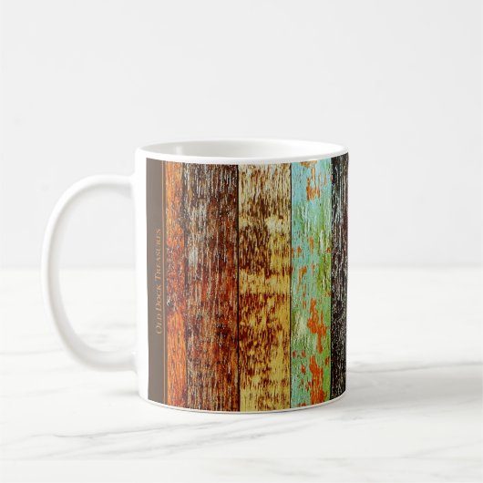 Weathered Wood Style Mug (Gauche)