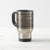 Weathered Wood Travel Mug Reisbeker (Voorkant links)