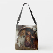 Weathergebonden door Arthur John Elsley Crossbody Tas (Achterkant)