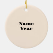 Weathermans Day Ornament met US Forecast Map (Achterkant)