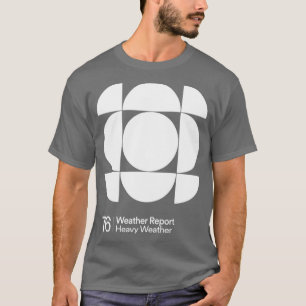 Weatherrapport Zwaar weerwater T-shirt
