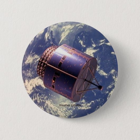 Weathersatelliet Ronde Button 5,7 Cm (Voorkant)