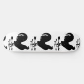 Weathervane Rooster Skateboard (Horizontaal)