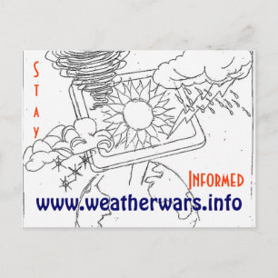 Weatherwarme briefkaart